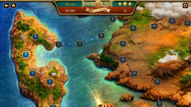 Jewel Quest Seven Seas Collectors Edition (Gameplay) HD смотреть онлайн