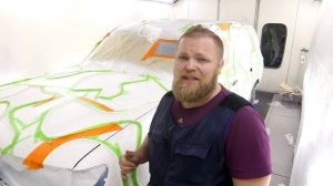 Покраска в камуфляж RAPTORом, день второй - нанесение первых пятен