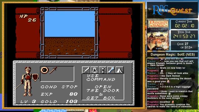 RPG Quest #27: Dungeon Magic: Sword Of The Elements (NES) Part 1