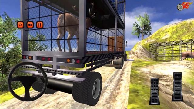 Truck Simulator Animal Transport Game - Offroad Trucks Driving 2020 | Android Gameplay смотреть онлайн