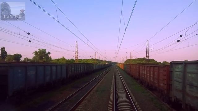 Глазами машиниста станция "Межевая" смотреть онлайн
