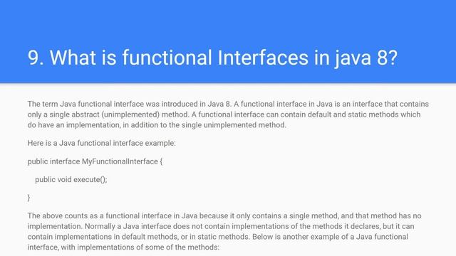 What is functional Interfaces in java 8 смотреть онлайн