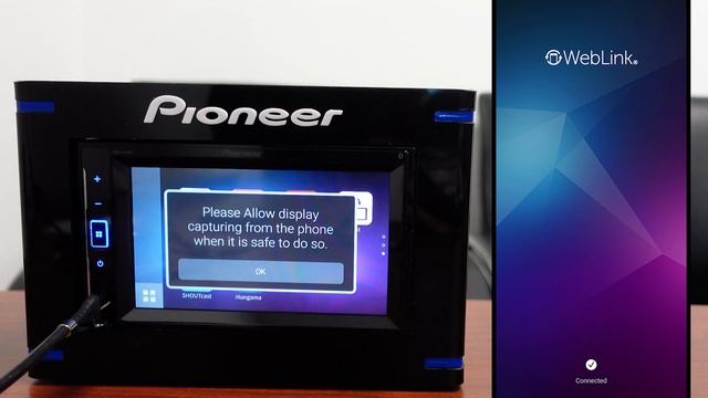 PIONEER DMH-A245BT Android Phone connect Weblink guide смотреть онлайн