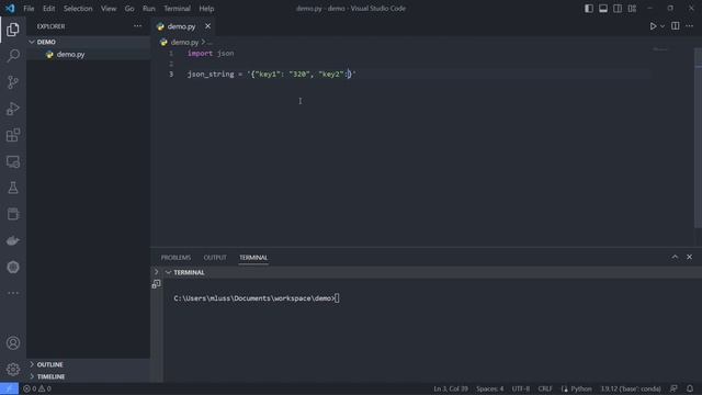 Como converter uma String JSON em um dicionário usando o Python смотреть онлайн