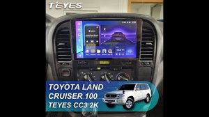 Teyes CC3 2K: Toyota Land Cruiser 100-105. Обзор установки магнитолы