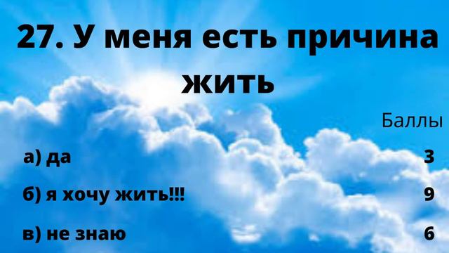 Состояние девочки. Тест смотреть онлайн