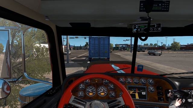 American Truck Simulator - New Mexico - What a gorgeous DLC ! G27 + Track IR смотреть онлайн