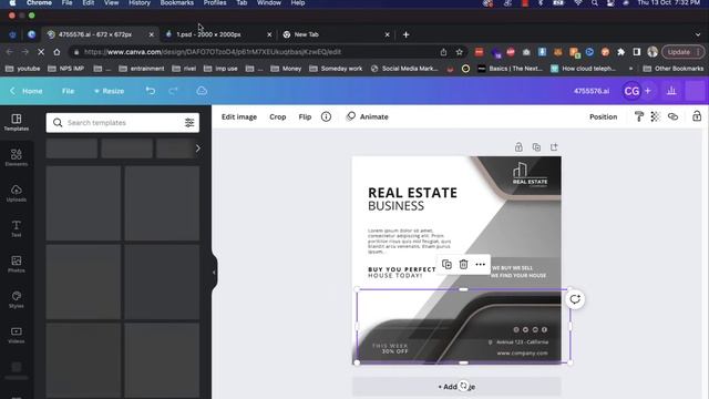 How to upload psd and Adobe Illustrator to canva | Convert PSD to Canva template смотреть онлайн