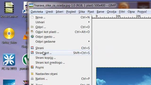 Spremeni velikost slike смотреть онлайн