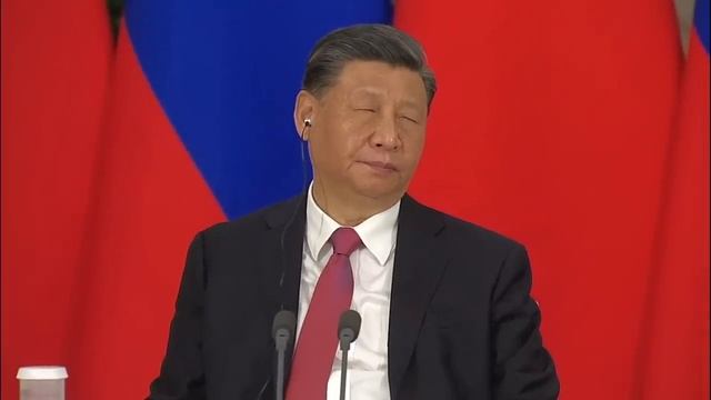 Путин и Си Цзиньпин выступили с заявлением по итогам переговоров в Кремле (21.03.2023) смотреть онлайн