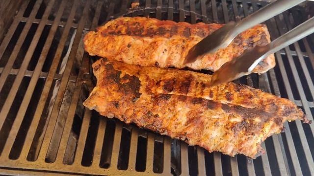 Свинные рёбра на BBQ, новый рецепт. смотреть онлайн