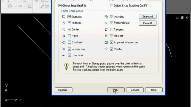 AutoCad - 4-5 إعداد وثب الكائنات смотреть онлайн