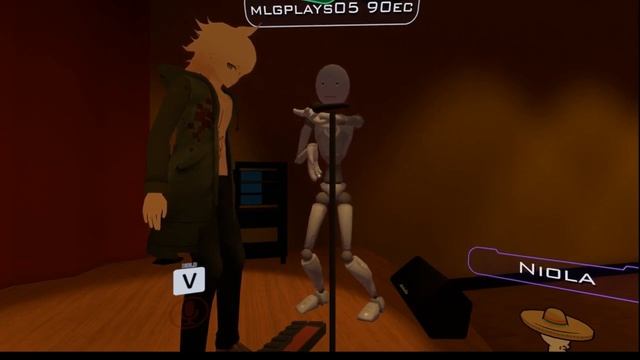 Spreading good vibes!! Singing to people on Vrchat смотреть онлайн