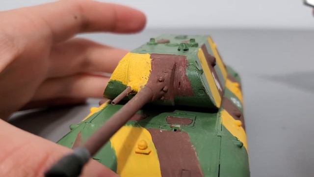 Dragon Model 1/72 E-100 (Maus Turret) | model kit review and analysis | смотреть онлайн