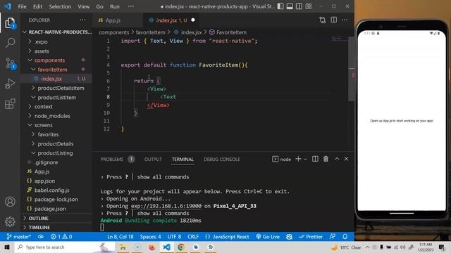 #17 - Products App : Folder Structure - React Native Tutorial For Beginners 2023 смотреть онлайн