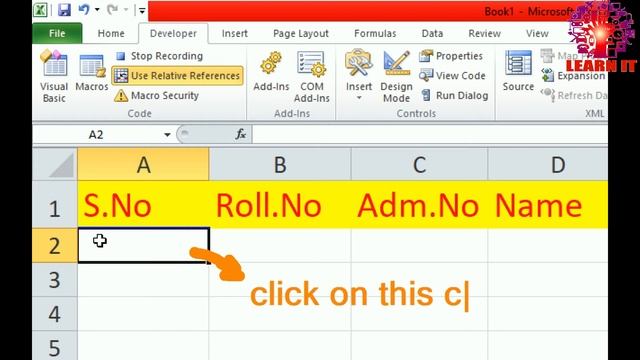 Using Macro Create Data Entry Form In Excel To Save Record in Excel//Macro For Save Button in Excel смотреть онлайн