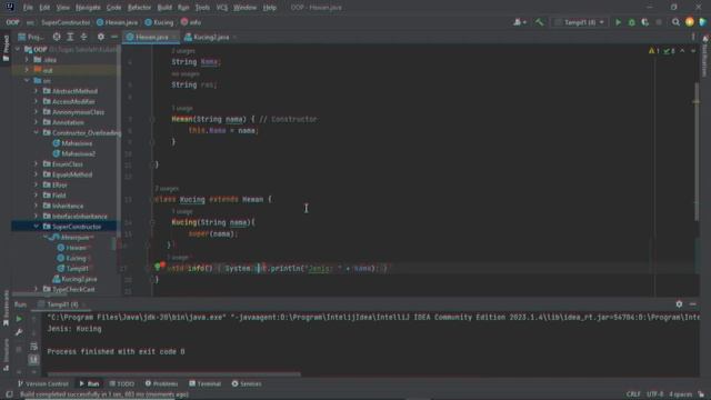 Object Oriented Programming 13 - Super Constructor | Fun Java Community смотреть онлайн