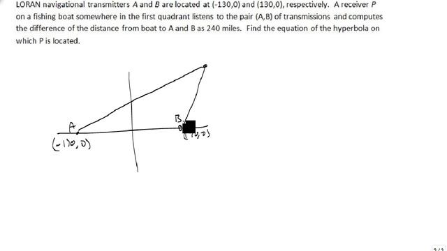 Applied problems using hyperbolas смотреть онлайн