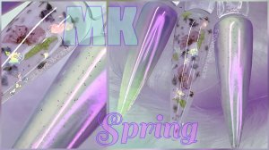 ДИЗАЙН НОГТЕЙ. АКВАРИУМНЫЙ ДИЗАЙН. Вертикальный градиент #nailart