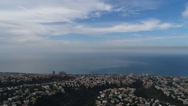 dji Хайфа с высоты птичьего полета _חיפה ממעוף הציפור смотреть онлайн