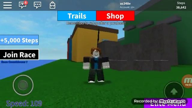 Roblox режим Speed Simulator #5 смотреть онлайн