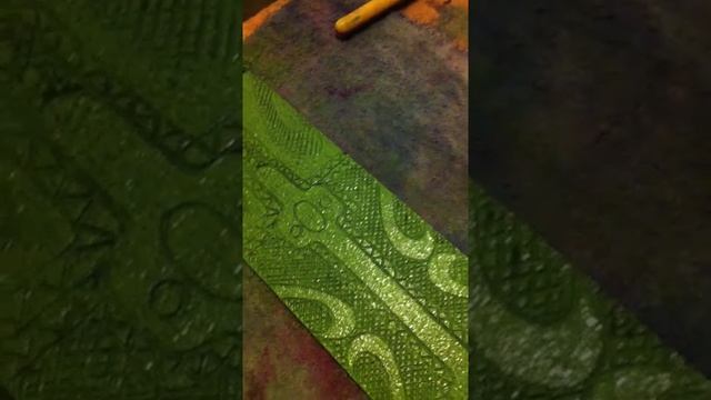 Melanie Brummer's Basic Technique For Printing With Hand Carved Lino Stamps On Fabric