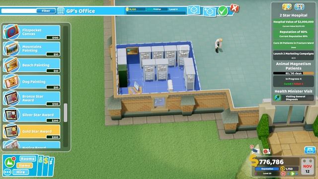 Two Point Hospital - Hints & Tips - Better GP Rooms! #1 смотреть онлайн
