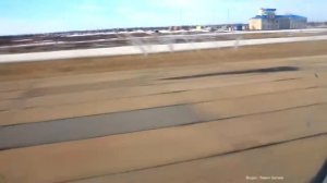 Посадка в аэропорту Нарьян-Мара на Bombardier CRJ-200 (RusLine)