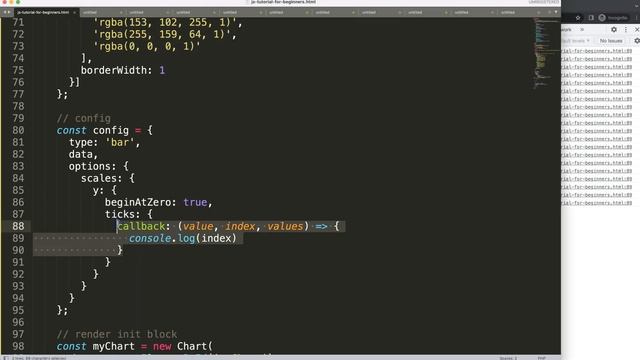 How to Add Percentage Symbol to Ticks in Y Scales in Chart JS смотреть онлайн