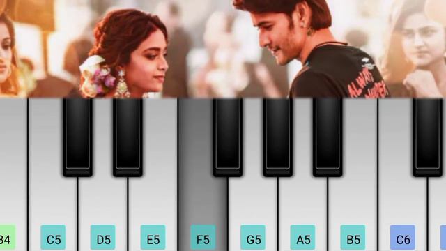 Kalaavathi song piano notes || walkband piano music. смотреть онлайн