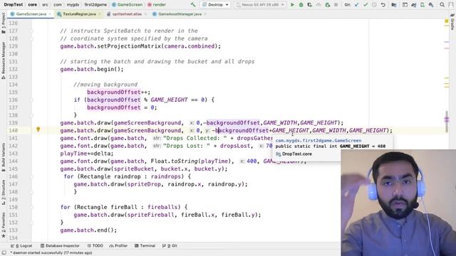 Adding a Scrolling Background | Android Studio, LibGDX | Drop: Android Game Tutorial 15 смотреть онлайн