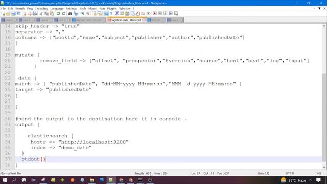 Demo - Date Filter in Logstash | Convert the "string" type into "DATE" Type in Logstash смотреть онлайн