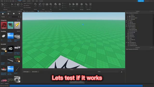 How to remove HD ADMIN Icon in ROBLOX STUDIO!! смотреть онлайн