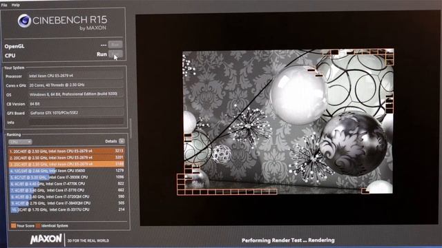 20 Core CPU Intel Xeon E5-2679 v4 Cinebench R15 смотреть онлайн
