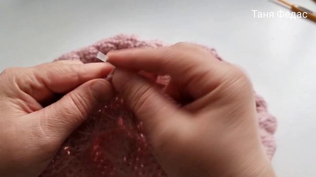  Бере в'язати гачок+спиці авторска модель «Канна» ч. 2 смотреть онлайн