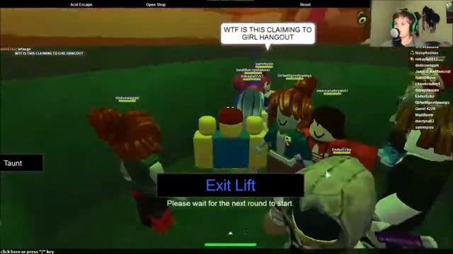 RISING ACID TRYING TO KILL YOU?! | Acid Escape | Roblox Let's Play смотреть онлайн