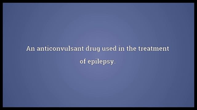 Carbamazepine Meaning