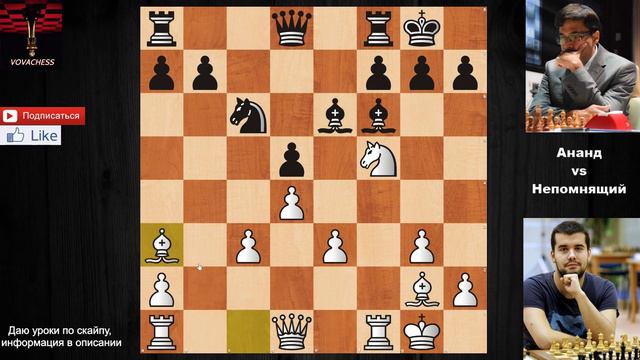 РАЗГРОМ НА РОВНОМ МЕСТЕ / Непомнящий - Ананд / 1 день Grand chess tour (ноябрь 2019) смотреть онлайн