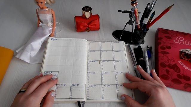 ПЛАНИРУЮ МАРТ по методу КАНБАН. Заполнение ежедневника. Plan with me. Bullet Journal смотреть онлайн