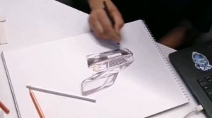 Как  нарисовать машину. Mercedes-Benz