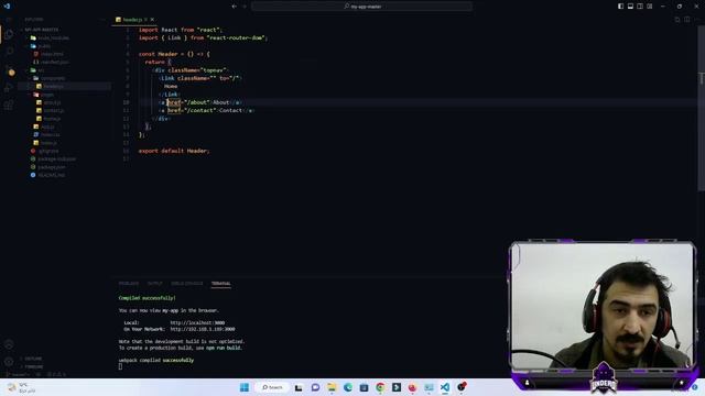 #7 - React Router : Link & NavLink смотреть онлайн