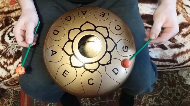 Глюкофон Major Pentatonic:( C-D-E-G-A-C-D-E-G-A ) смотреть онлайн