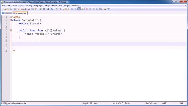 049 Calculator Application Example | PHP Object Oriented Programming Projects смотреть онлайн