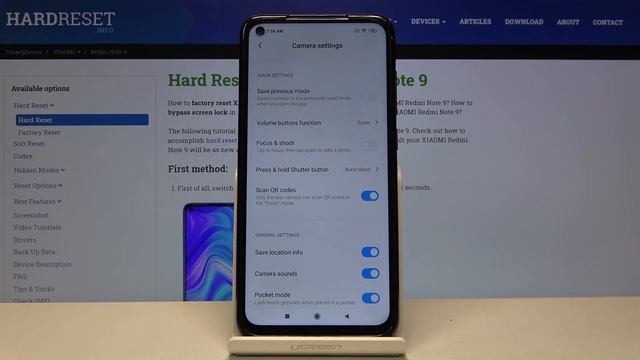 How to Activate QR Code Scanning on XIAOMI Redmi Note 9 – Scan QR Codes смотреть онлайн