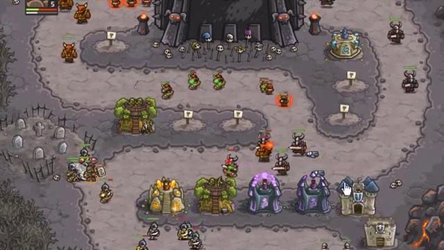 Kingdom Rush - The Dark Tower - Iron Challenge - HARD Difficulty смотреть онлайн