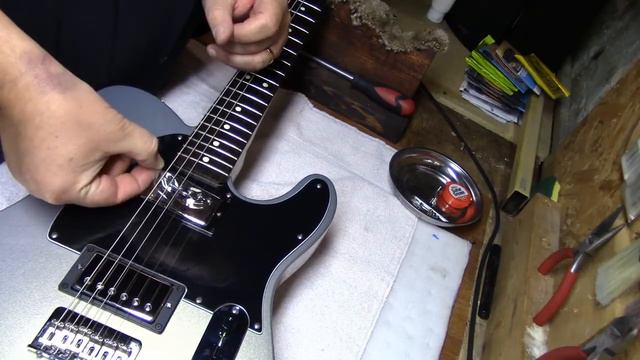Fender Blacktop HH Telecaster Gets new pickups смотреть онлайн