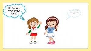 Rainbow English 2  класс. What's your name? Учим слова. Диалоги.