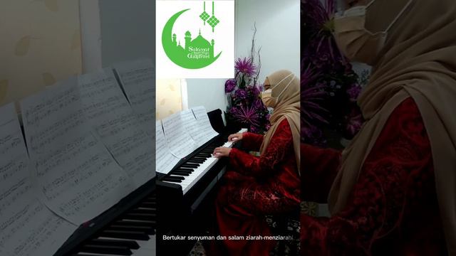 SUASANA HARI RAYA - PIANO COVER BY SITI SUMAYYAH WITH BACKING TRACK смотреть онлайн