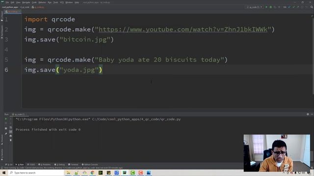 QR Code In 10 lines of Python Code (HINDI) | Generate and Access QR Code Easily Using Python смотреть онлайн