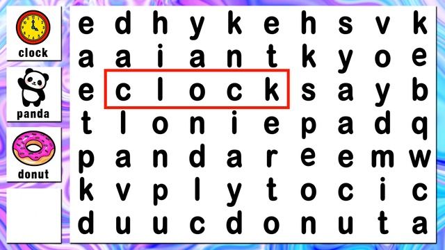 Find the Hidden Word! (Word Search for Kids) смотреть онлайн